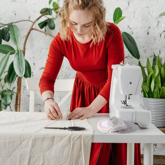 ifundom Small Retractable Tape Measure with BMI Calculator, White PP Material, Compact for Home and Travel Use