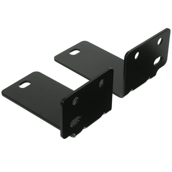 ifundom Universal Black Metal Soundbar Wall Mount Bracket Floating Shelf for Space Saving and Easy Installation