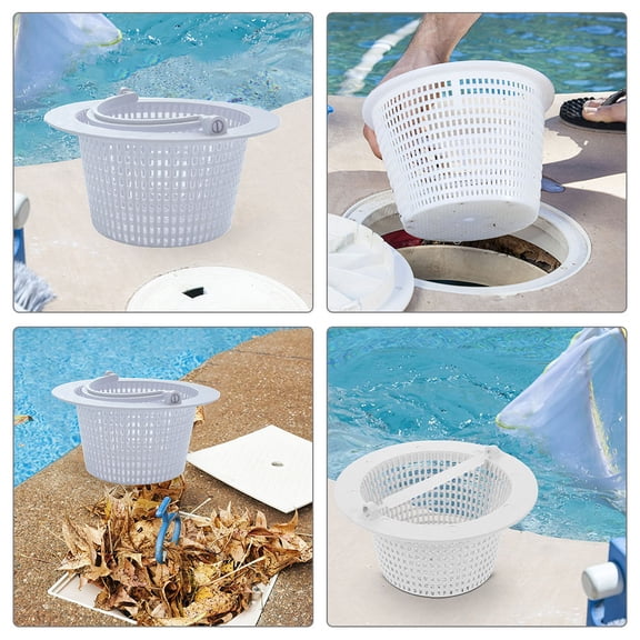 ifundom Swimming Pool Filter Basket Plastic Garbage Filter for Pool Pump