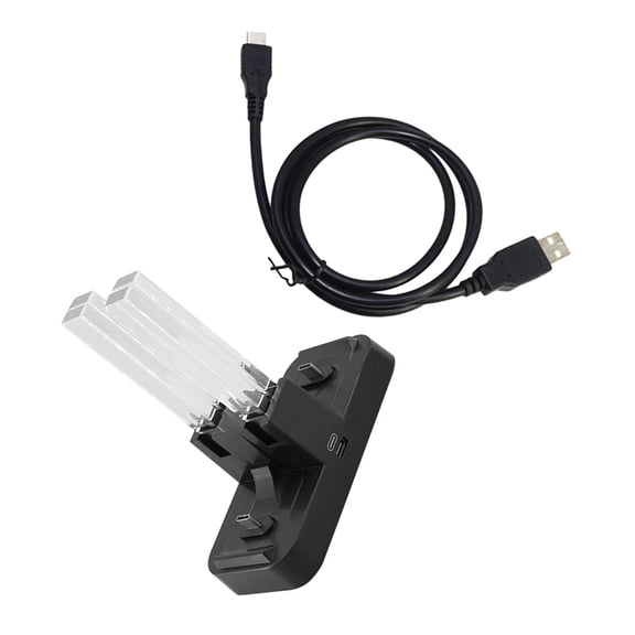 ifundom Multi Charging Dock for Controllers, 1 Piece ABS Assorted Color Square Pillars, Compatible with Gaming Devices