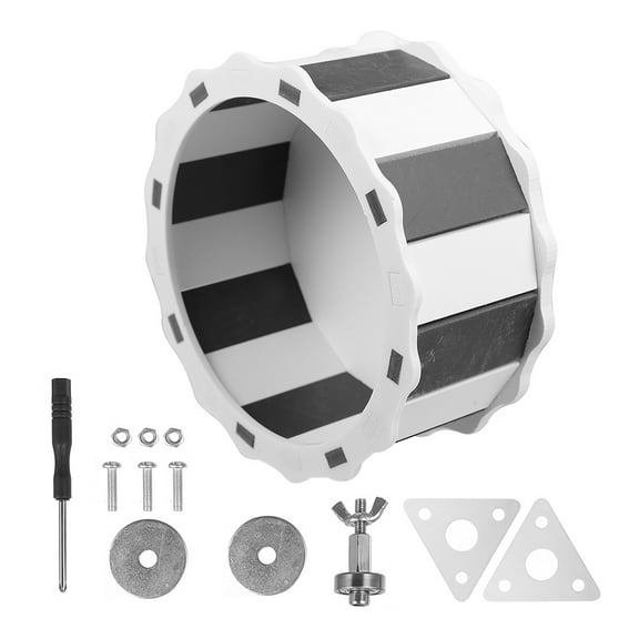 ifundom Silent Exercise Wheel Black Sturdy Design for Hamsters Rats Mice Small Pets