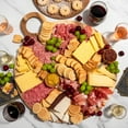 igourmet Gourmet Assortment Extravaganza for 10 - Imported Cheeses, Cured Meats, and Accompaniments - Perfect New Year's Eve Celebration Platter (4 pound)