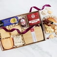 thumbnail image 1 of igourmet Say Cheese! Gift Box -  A stunning assortment of gourmet cheeses, crackers and snacks, and a set of our igourmet elegant cheese board and signature cheese Storage Bag, 1 of 8