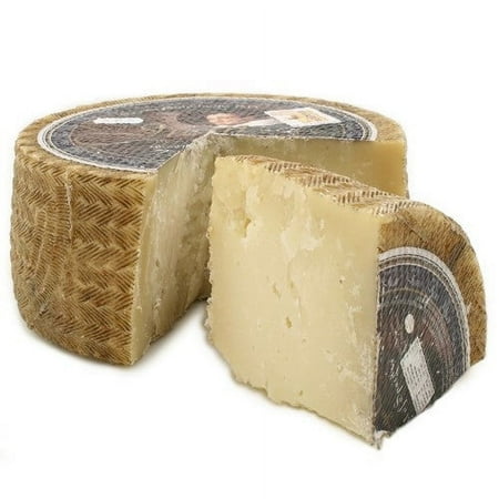 igourmet Spanish Manchego Cheese DOP - Half Cheese Wheel (3.5 pound)
