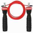 thumbnail image 1 of iheart Synergee Speed Jump Rope with 2 Adjustable 10 Ft Cables, Rouge Red, 1 of 4