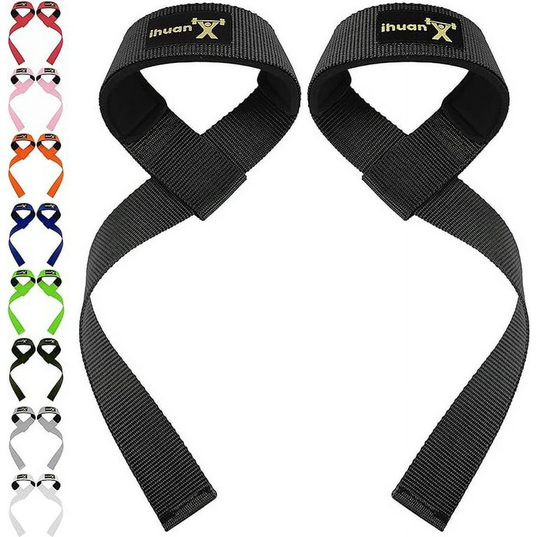 ihuan Wrist Straps for Weight Lifting - Lifting Straps for