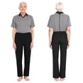 thumbnail image 1 of iiniim Adult Dementia Clothing Alzheimers Adaptive Anti-Strip Jumpsuit with Zipper at Back and Leg for Elderly Men Grey L, 1 of 7