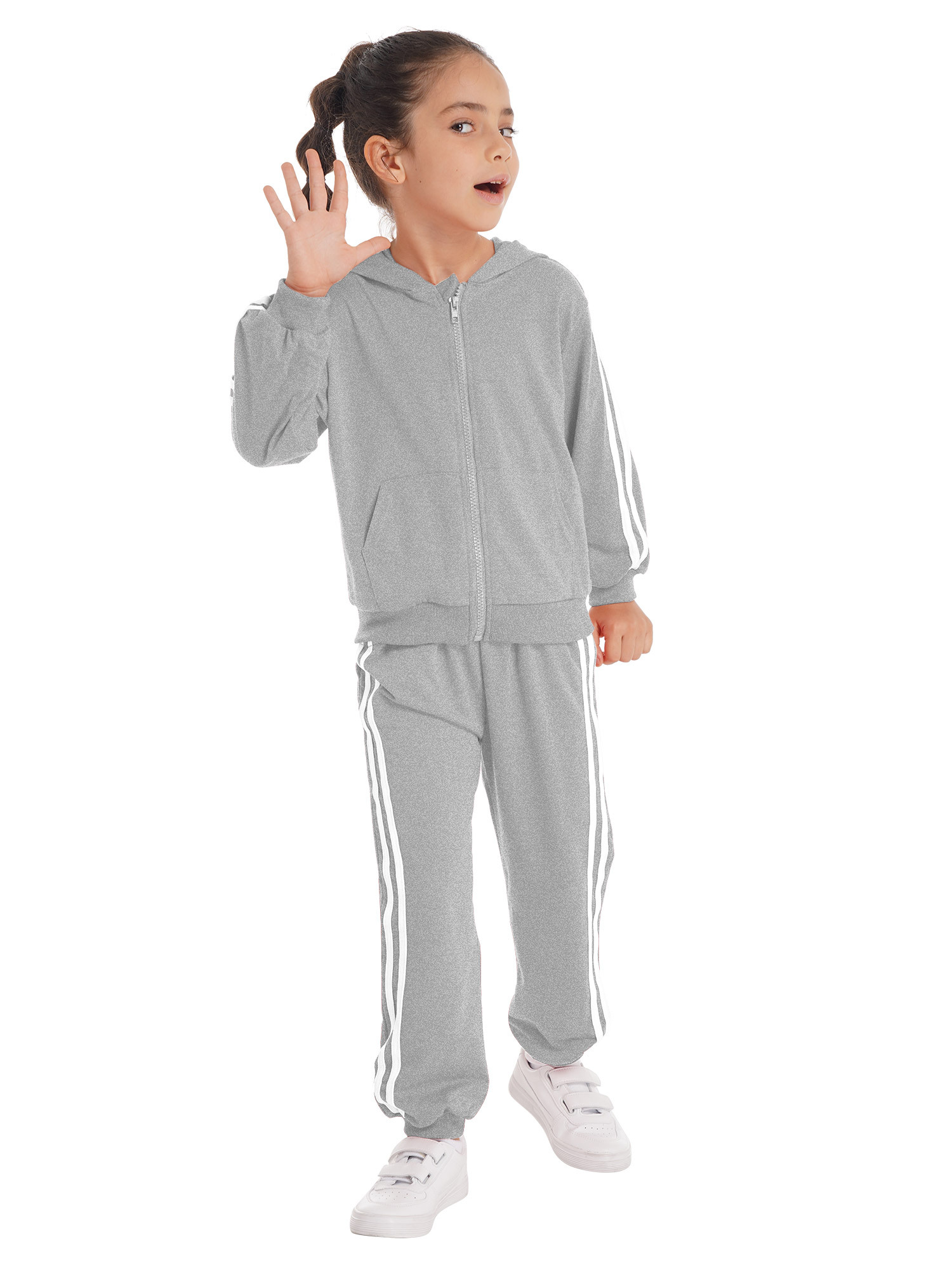 Baby grey tracksuit outlet