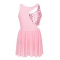 thumbnail image 1 of iiniim Big Girls Lyrical Dance Dress Shiny Sequins Cutout Keyhole Skirt Leotard Dancewear, 1 of 7