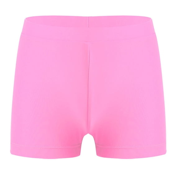 iiniim Child Girls Swimming Bottom Active Running Swim Shorts UPF 50+ Sun Protection Bathing Suit 4-14 Pink 10