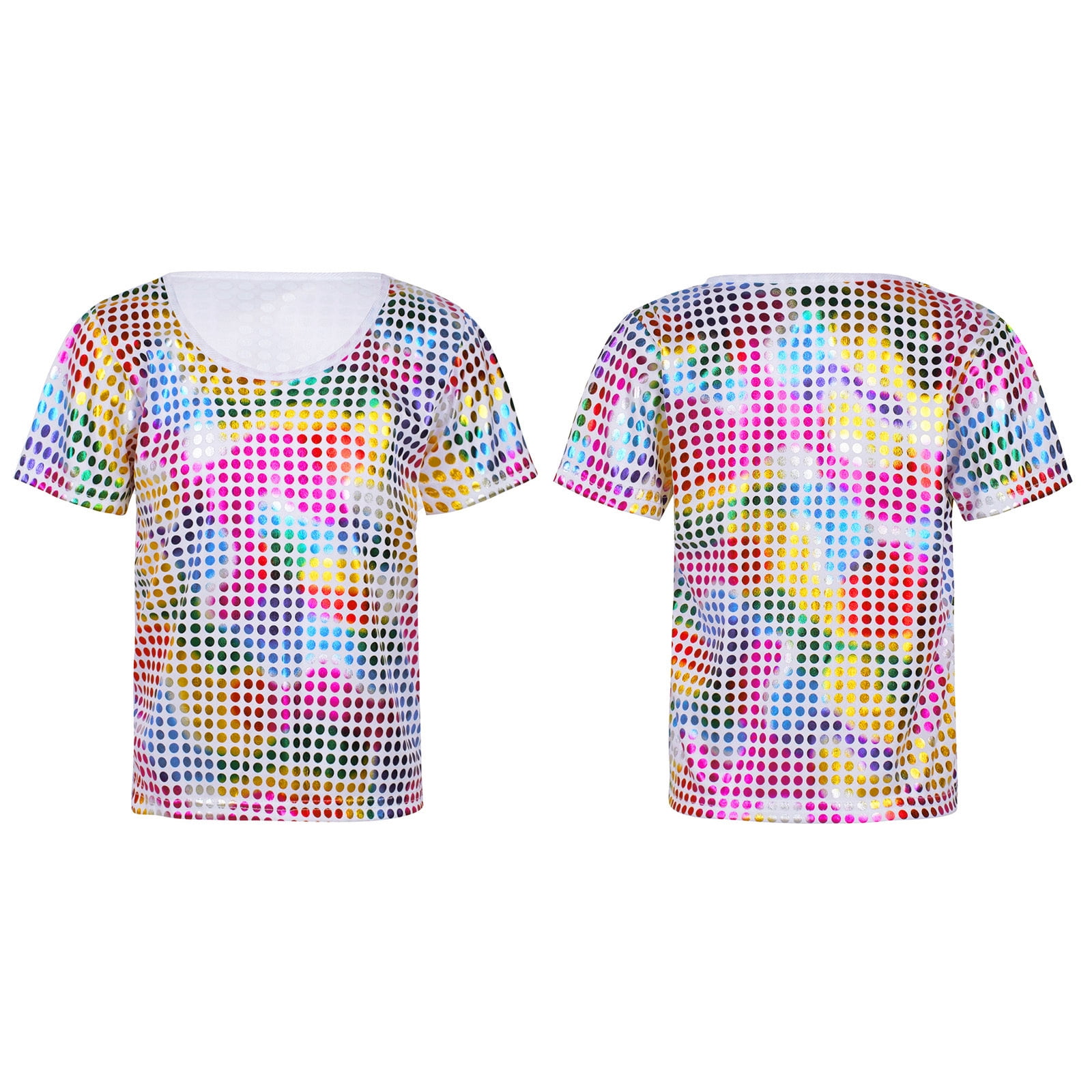 Produktbild von Kaufe Mädchen Jungen Pailletten Modern Jazz Hip Hop Street Dance Tank Tops Shirt Weste Kostüm Zum Preis Ab 8.13
