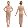 thumbnail image 1 of iiniim Girls Thermal Underwear Kids Long Johns Winter Warm Base Layer Tops with Bottoms Type D Nude 3-4, 1 of 7