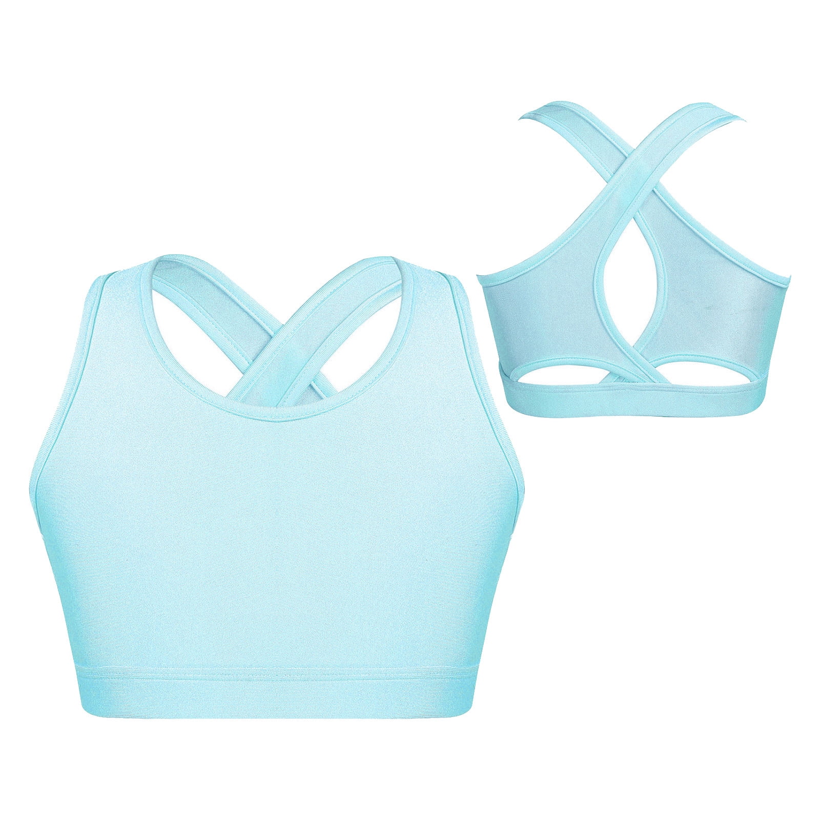 baby blue bralette top