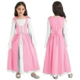 iiniim Kids Girl's Renaissance Dress up Halloween Fancy Medieval Gothic