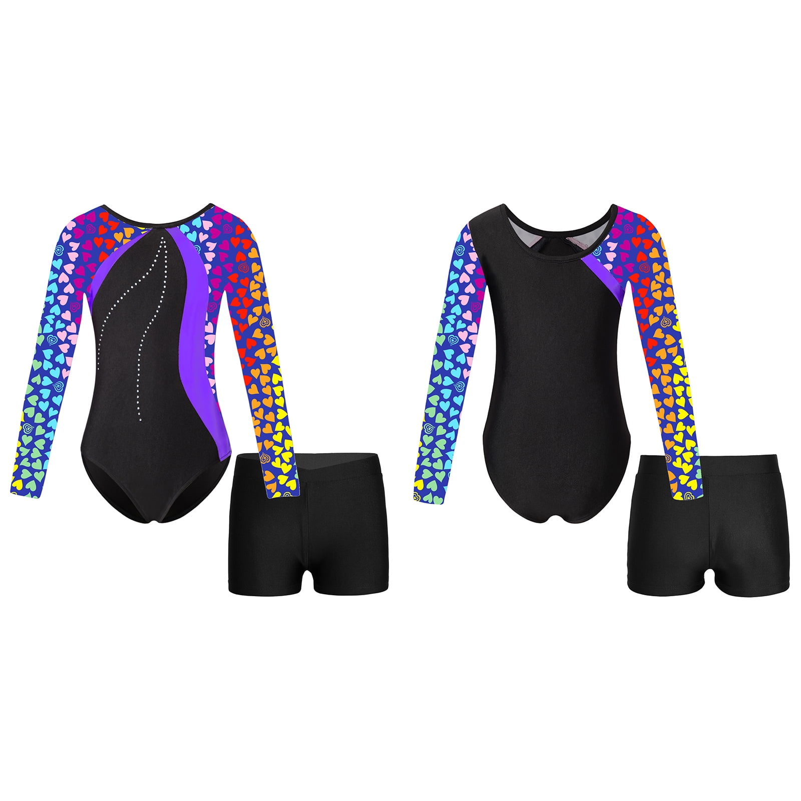 iiniim Trainingspak voor kinderen, 2-delig, sneldrogend T-shirt iiniim Trainingspak voor kinderen, 2-delig, sneldrogend T-shirt