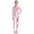 thumbnail image 1 of iiniim Kids Girls Ballet Unitard Jumpsuit Shiny Diamond Catsuit Full Bodysuit Dance Leotard for Gymnastics Performance Pink 6, 1 of 7