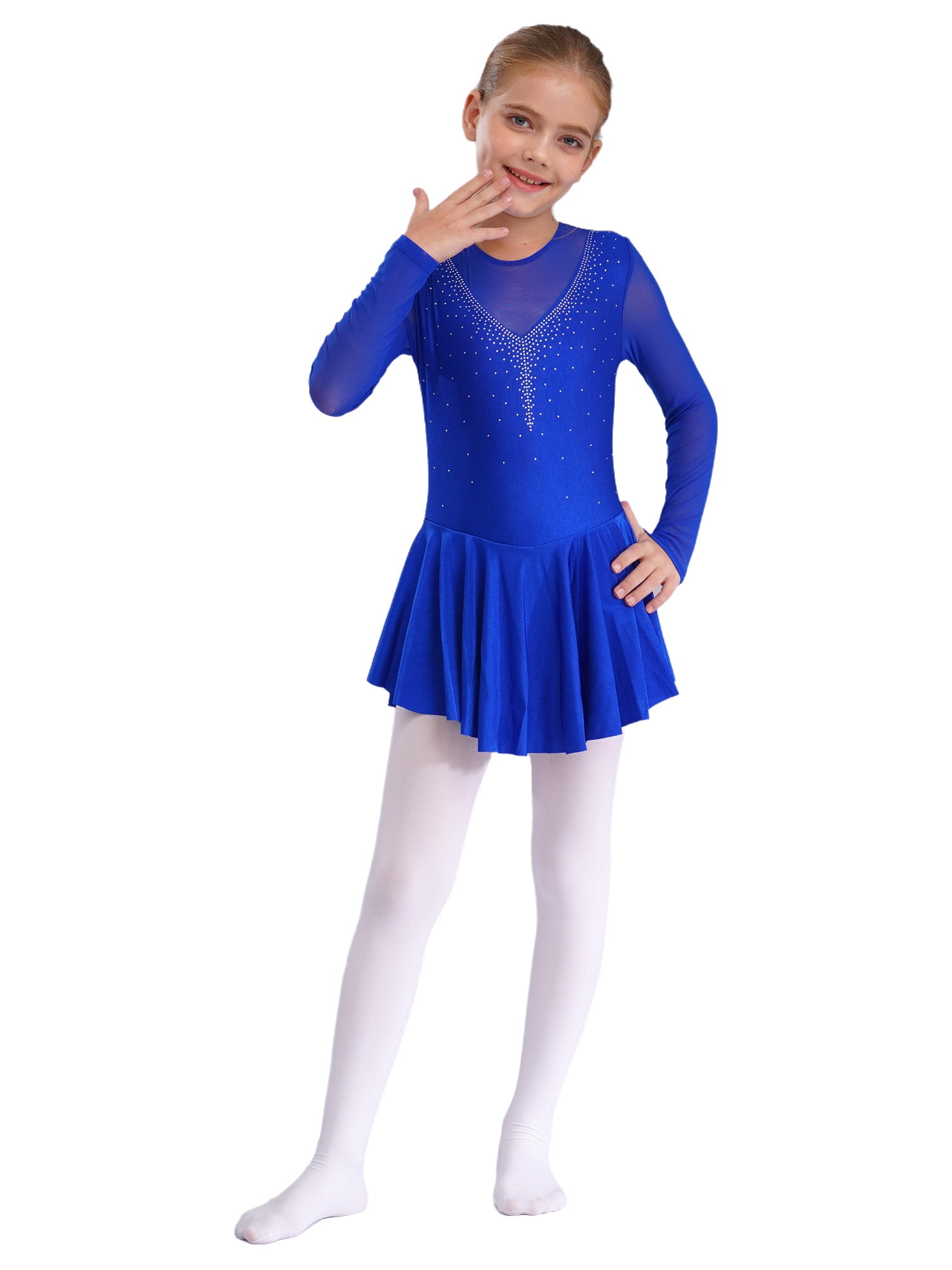 KIDS SLEEVELESS COMFORTABLE LACE SKATER DRESS main image 0