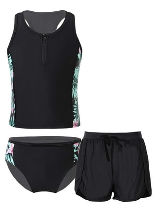 Girls 4-16 ZeroXposur Palm Bikini Top & Bottoms Swimsuit Set