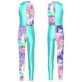 thumbnail image 1 of iiniim Kids Girls One Piece Bodysuit Gymnastsics Ballet Dance Leotard Jumpsuit Sportswear Mint Green 16, 1 of 7