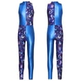 thumbnail image 1 of iiniim Kids Girls One Piece Bodysuit Gymnastsics Ballet Dance Leotard Jumpsuit Sportswear Navy Blue 10, 1 of 7