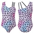 thumbnail image 1 of iiniim Kids Girls One-Piece Sleeveless Ballet Leotard Gymnastic Yoga Dance Sports Bodysuit 4-16 Pink Leopard 12, 1 of 7
