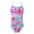 thumbnail image 1 of iiniim Kids Girls One Piece Swimsuit Mermaid Beach Swimwear Ruffle Bathing Suit UPF 50+, 1 of 7