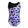 thumbnail image 1 of iiniim Kids Girls One-piece Leopard print Dancing Gymnastics Ballet Dance Jumpsuit Sportswear, 1 of 7