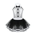thumbnail image 1 of iiniim Kids Girls Shiny Sequins Dancer Modern Jazz Tutu Dress Sleeveless Ballet Dance Mesh Skirt, 1 of 7