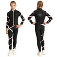 thumbnail image 1 of iiniim Kids Ice Skating Jacket with Figure Skating Leggings Girls Zipper Outwear and Dance Pants Set Size 6-16 Pink 12, 1 of 7