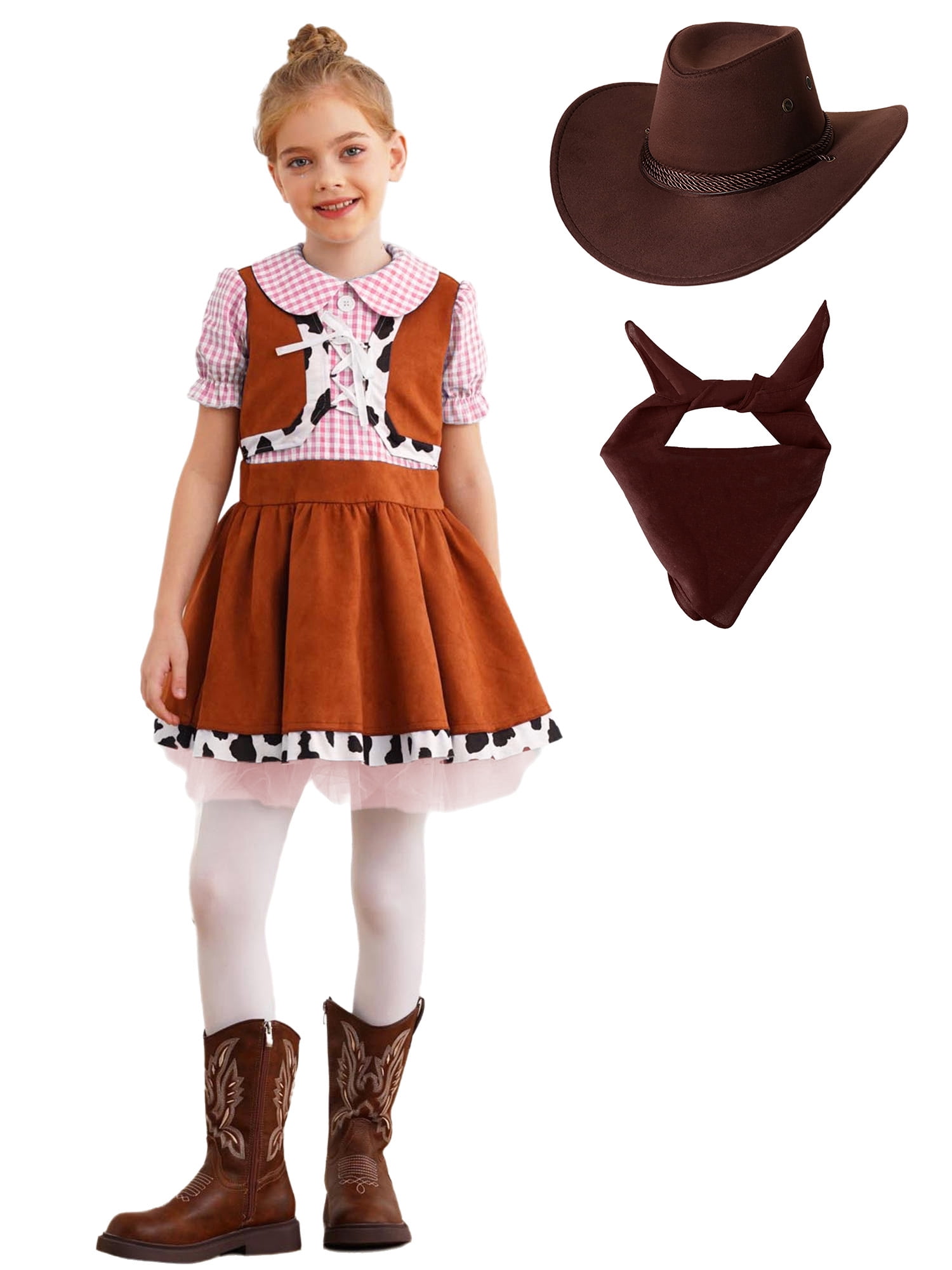 Cowgirl Hat Cowgirl Princess Costume Iiniim Kids Western