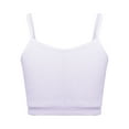 thumbnail image 1 of iiniim Little Big Girls Basic Sports Bra Top Athletic Yoga Cami Bra Hip Hop Jazz Dancewear Size 8-12 Light Purple 8-10, 1 of 7