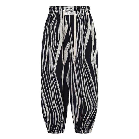 iiniim Little Kids Girls Boys Loose Boho Harem Pants High Waist Hippy Baggy Trousers Pants Summer Type E 130