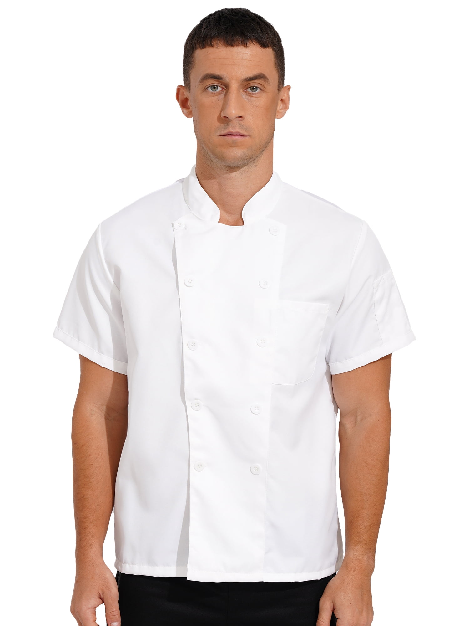 【b0y】23SS★ GRAPHIC CHEF WEAR inhzoy Mens Unisex Chef Coat Jacket Restaurant Kitchen Work