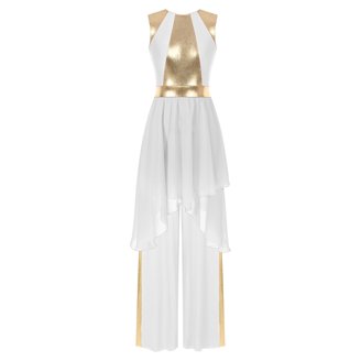 white and gold 2 piece dress Stone Cady Strapless Cocktail Dress with Rice Plume Embroidery in Gold main image 0