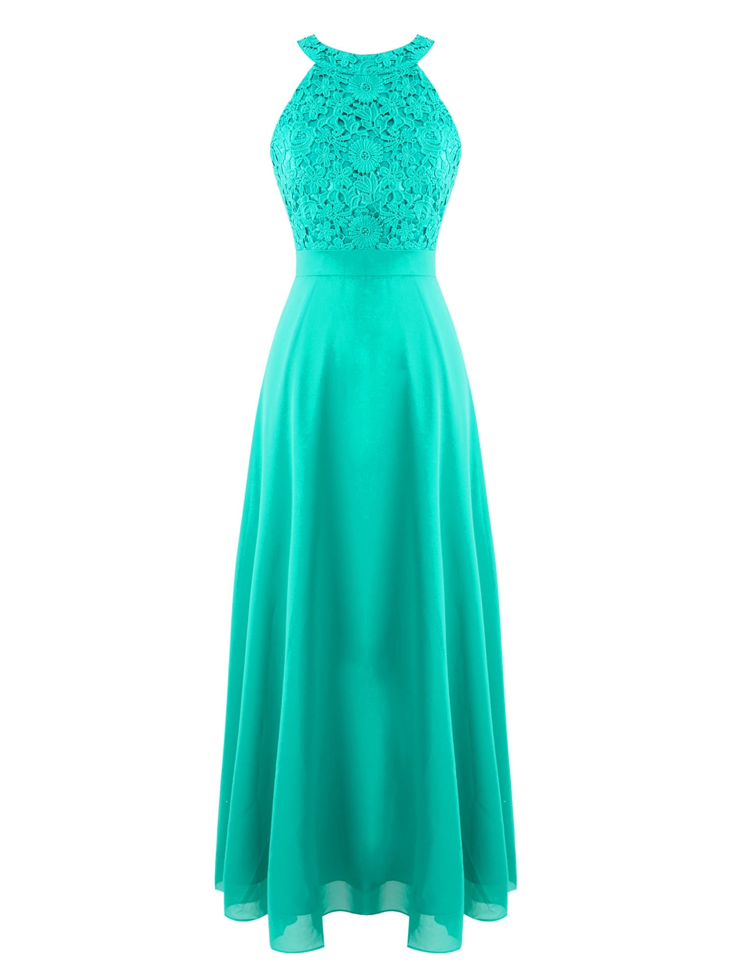 white christmas dresses Six Stories Halterneck Chiffon Maxi Dress main image 1