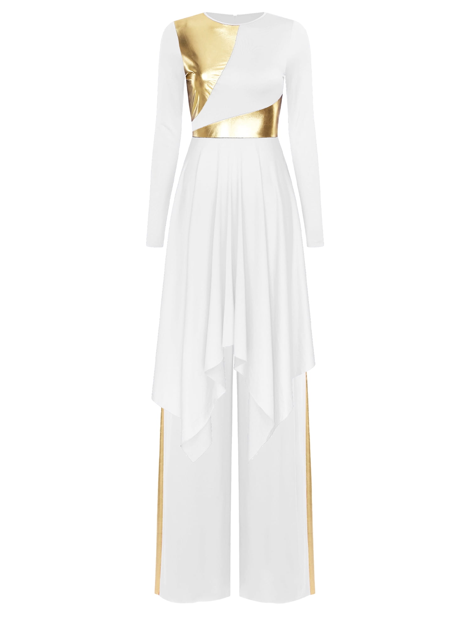 white dress with embellishment Embellished Multi Wear A-Line Mini Dress in White - 8