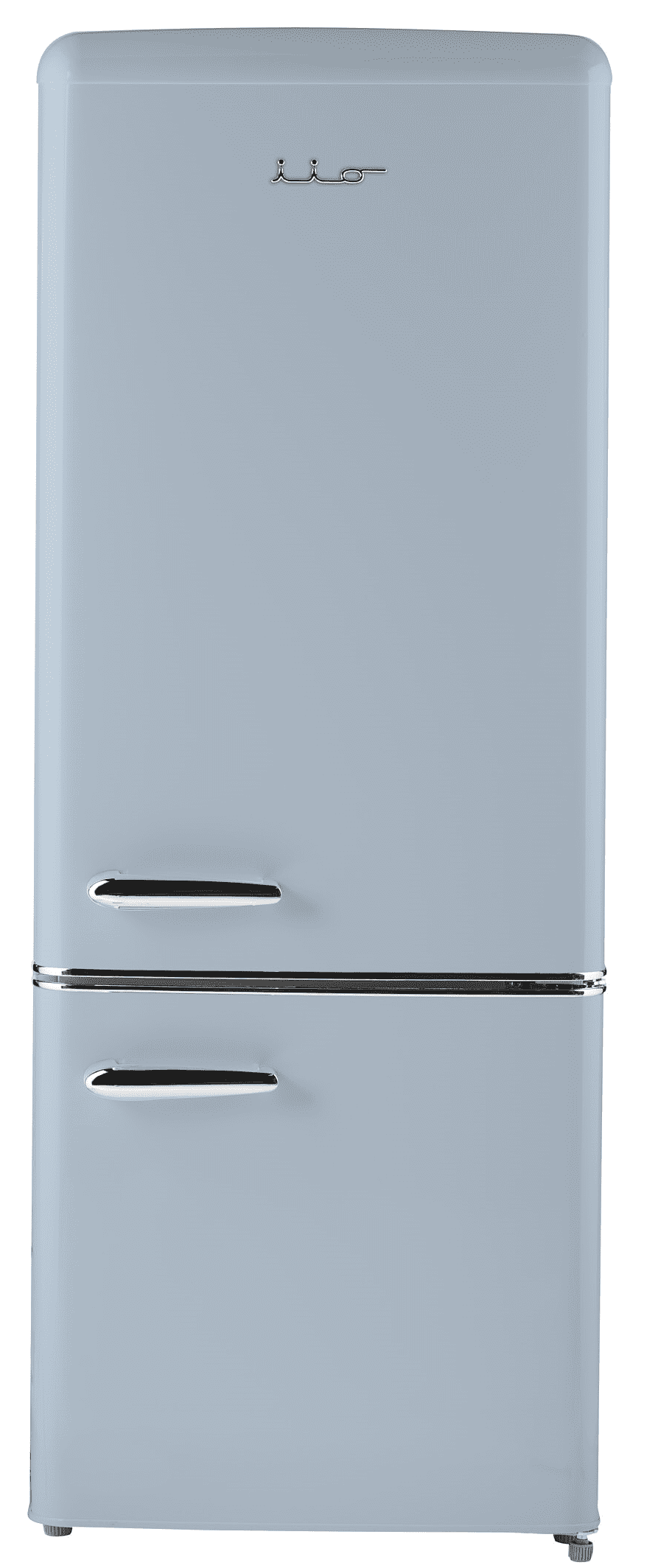 iio 7 cu. ft. Retro Refrigerator with Bottom Freezer, Blue
