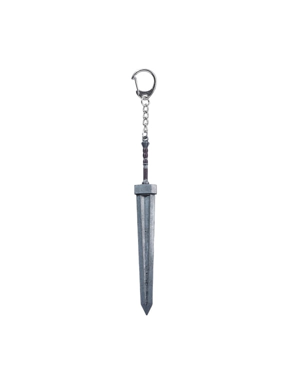 Game ER Keychain Greatsword Keychain Weapon Cosplay Pendant Ornament Game Props Accessories Merch Creative Lightweight for Fans