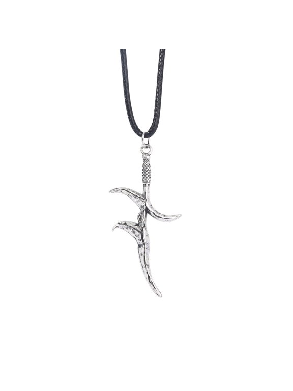 Game Elden Ring Merch Melina Black Knife Necklace Game Accessories Game Props Creative Lightweight for Fans