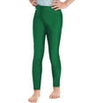 thumbnail image 1 of iixpin Ballet Tights for Girls Toddler Footless Stockings Dance Leggings Compression Tights Gymnastics Skinny Bottoms Dark Green 6, 1 of 7