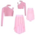 thumbnail image 1 of iixpin Kids Girls Ballet Gymnastics Leotard Lyrical Dance Outfits Jazz Latin Stage Performance Dresses Pink 14, 1 of 7