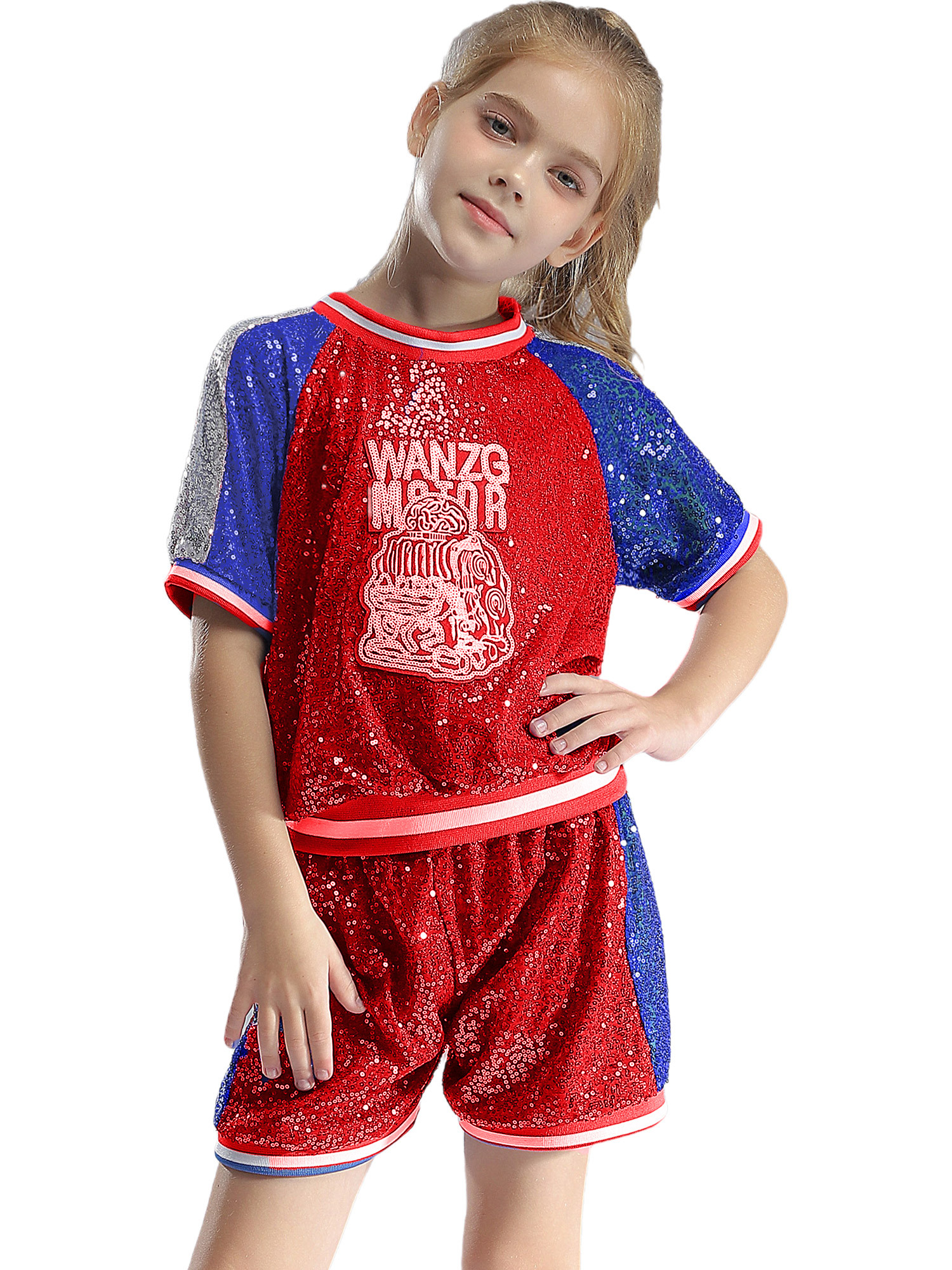 Kids Dance Shorts | Beige Ribbon-Tie Suspender Playsuit