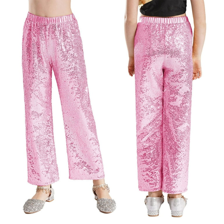 Flared Trousers Ladies Pink Disco Flared Trousers Ladies Pink Disco