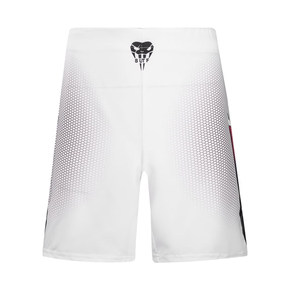 iixpin Men Boxer Trunks Fight Training Shorts Grappling Jiu Jitsu Shorts Kickboxing Booty Shorts White M
