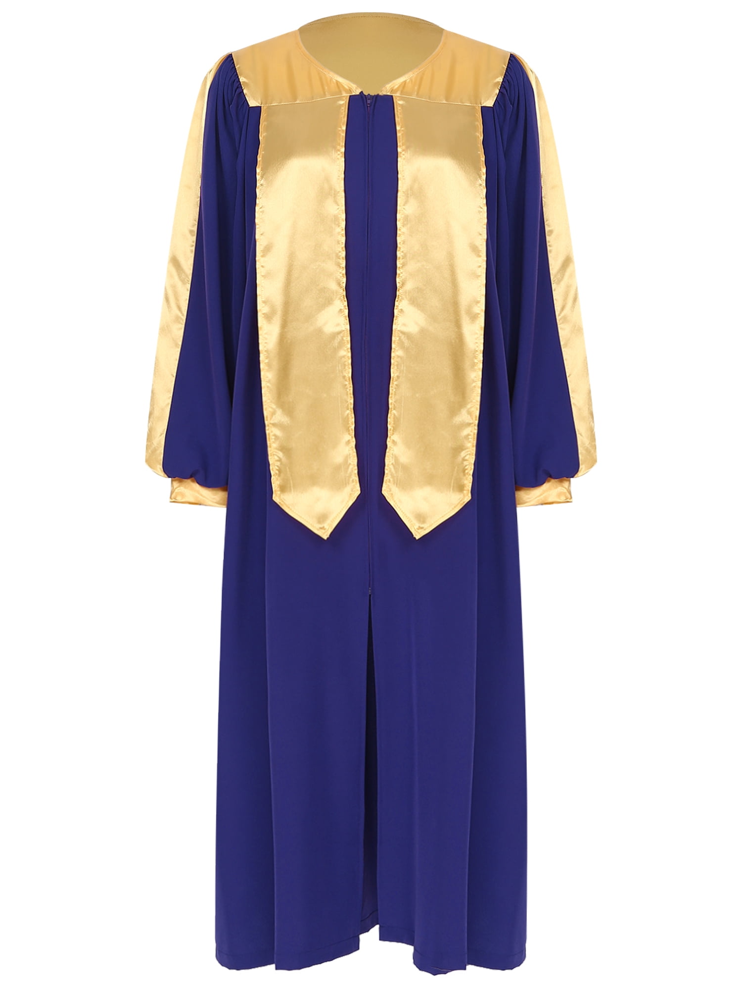 iixpin Unisex Adults Church Choir Robes Graduation Dress Gown Baptismal ...