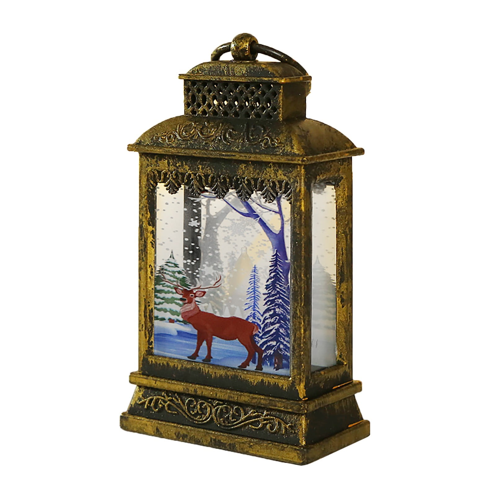 iju7gthy Citronella Candles Outdoor Non Flame Christmas Day Christmas