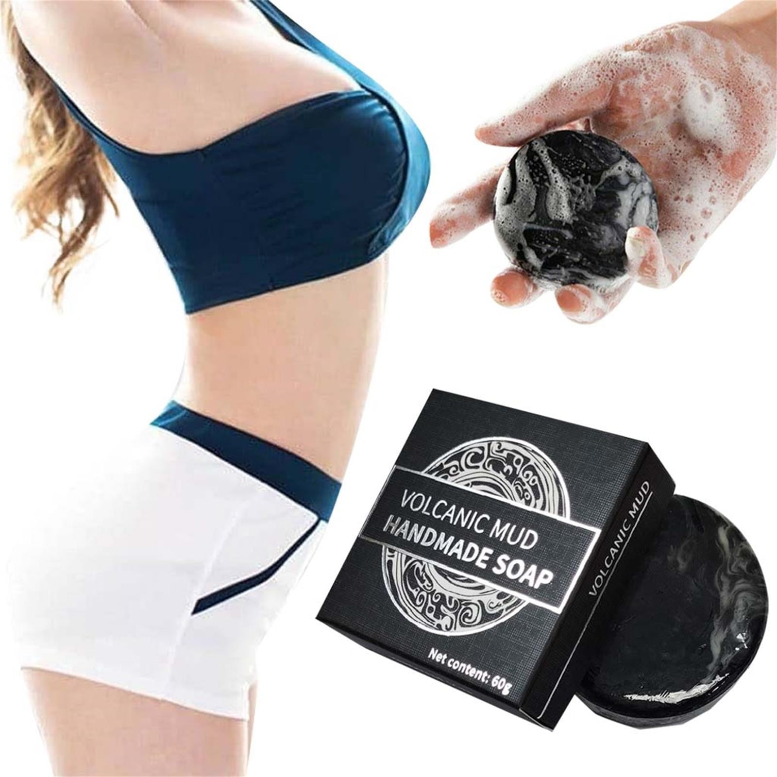 iju7gthy Korean Exfoliating 20 Volcanic Mud Soap Natural Volcanic Mud