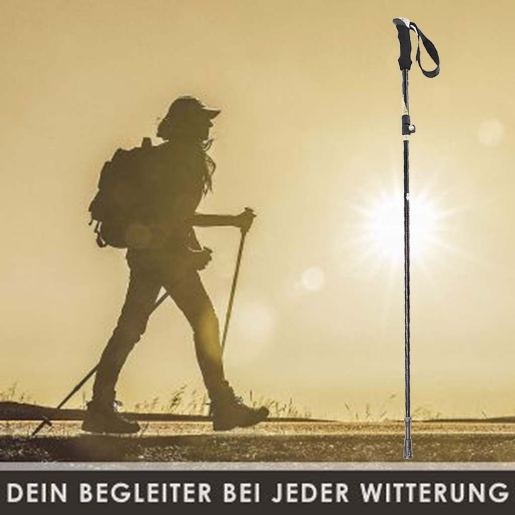 iju7gthy Poles Crutch Ski Winter knots Mountaineering 5 Folding