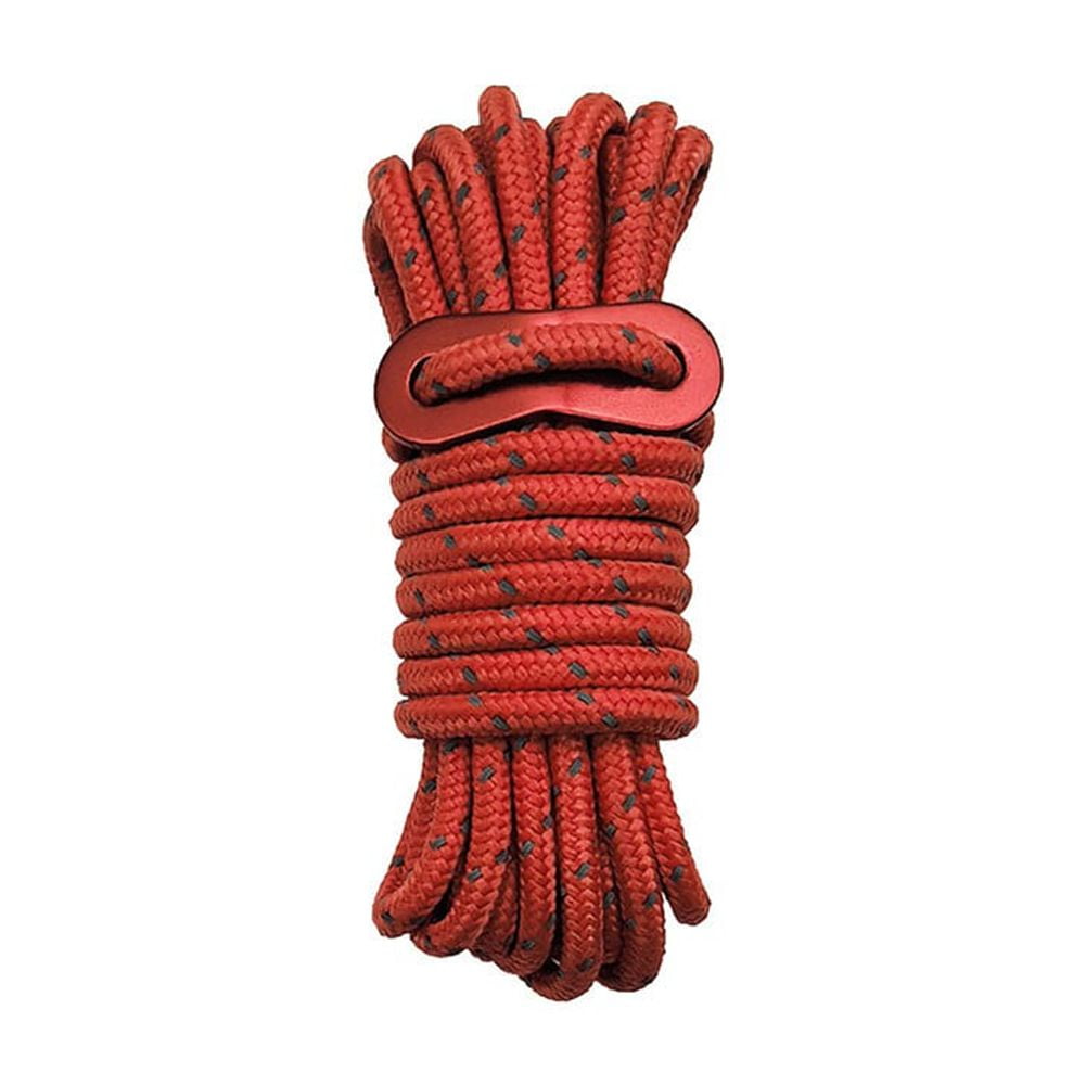 ikailun 4Pcs 4M 4Mm Camping Reflective Guyline Tent Rope Runners Guy