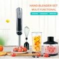 thumbnail image 1 of ikan 12 Speed Immersion Hand Blender (Titanium Coating), Powerful 800-Watt Motor 4-in-1 Blender Set, BPA-Free Smoothie Blender / Food Chopper / Egg Beater / Beaker (Ergonomic Grip, Black), 1 of 8